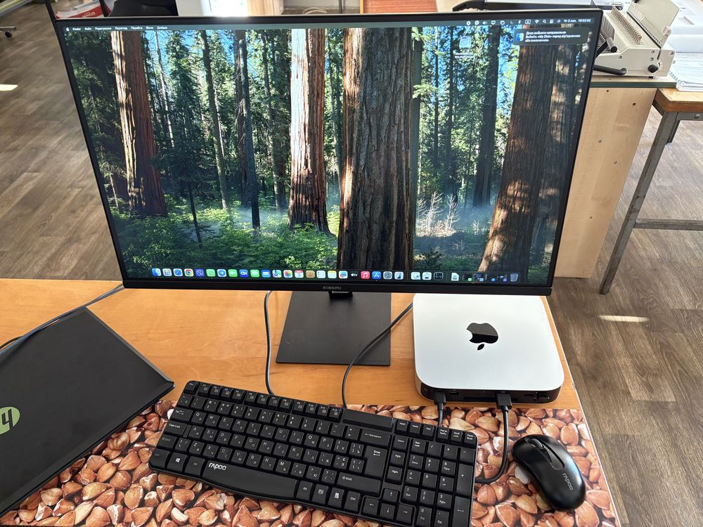 Продам macmini m1 8/512 з монітором Mi