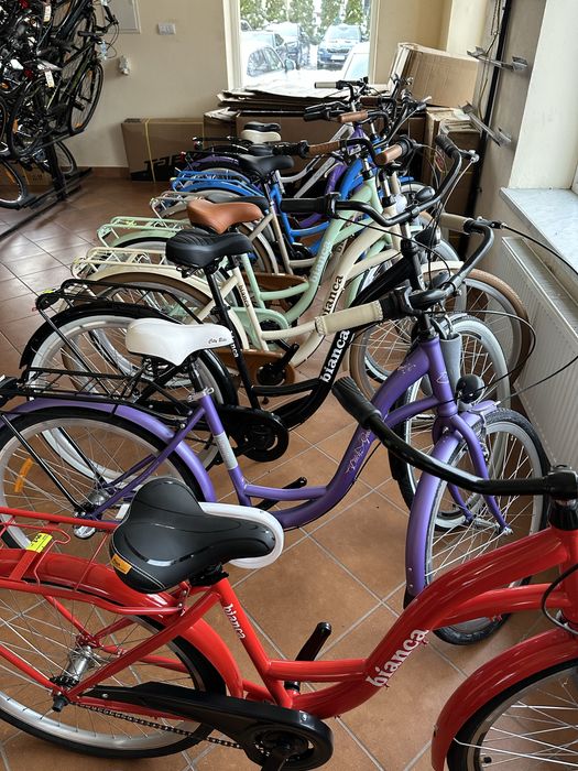 Rower elektryczny Tabou promocja mtb, miejski, shimano e-bike, damka