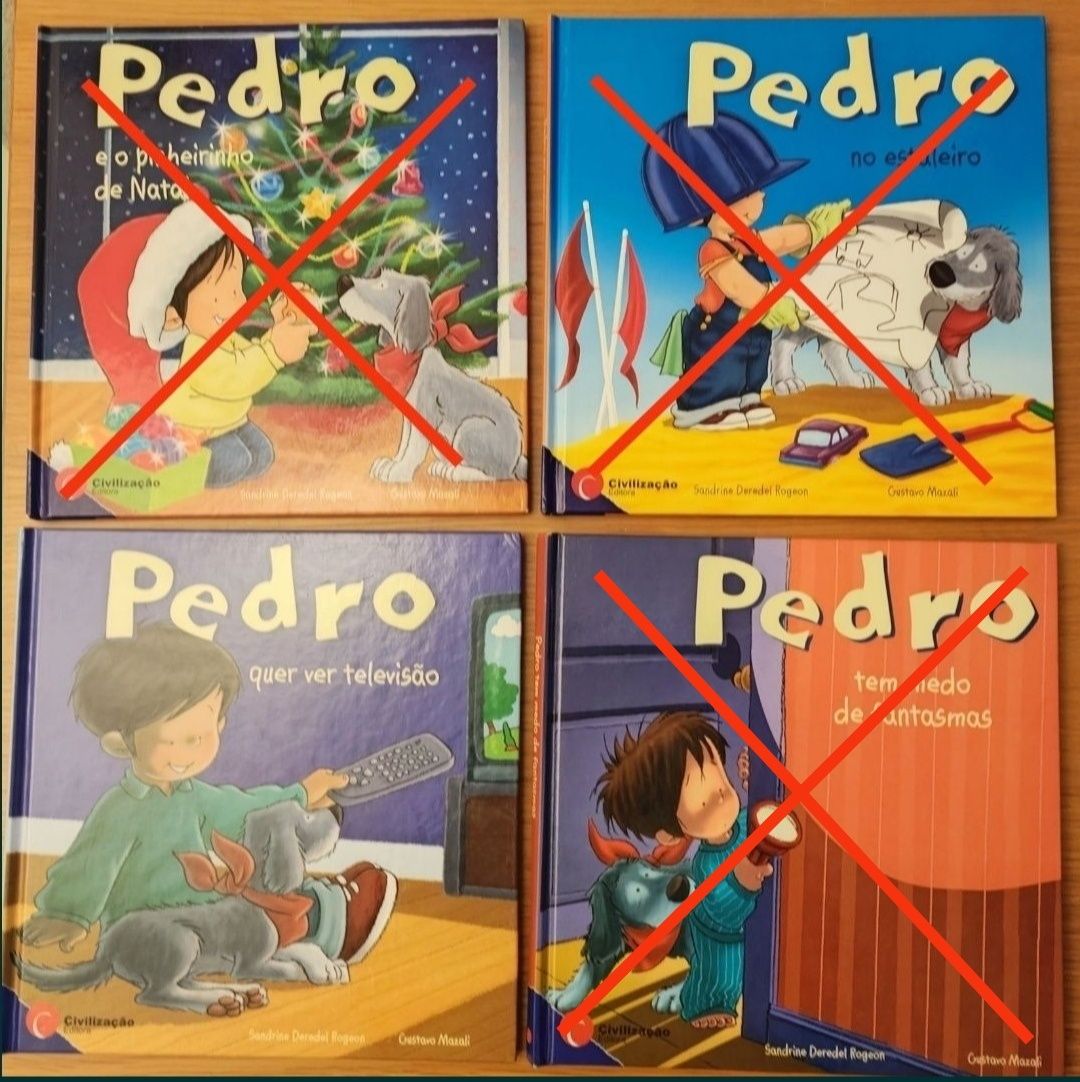 Colecção de livros do Pedro