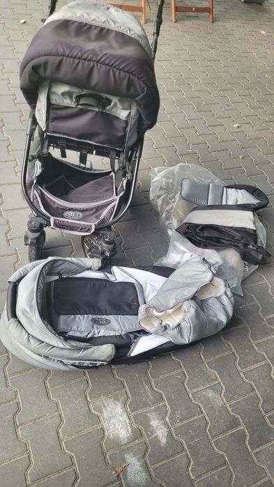 Wózek 3w1 seka zippy lux czyściutki wyprany wielofunkcyjny
