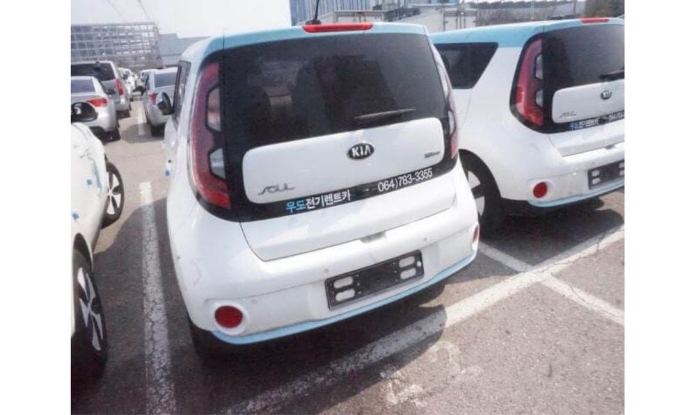2016 рік KIA Soul EV з Кореї