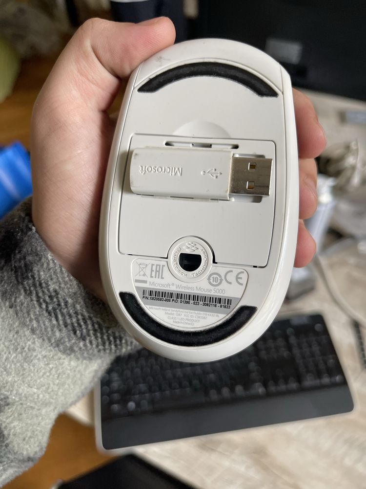 Клавиатура+мышь беспроводная Microsoft Wireless Desktop 3050 для офіс