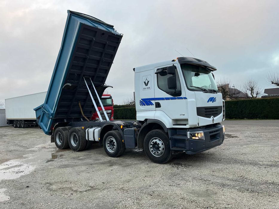 Wynajem wywrotka 8x4 * Dzierżawa RENAULT wywrotka 8x4