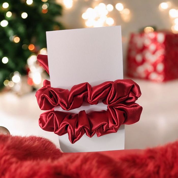 Zestaw scrunchie do włosów Mini Satyna