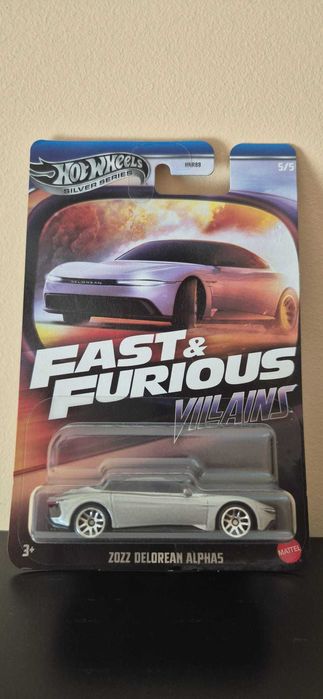 Hot Wheels Fast & Furious - 5 Carros