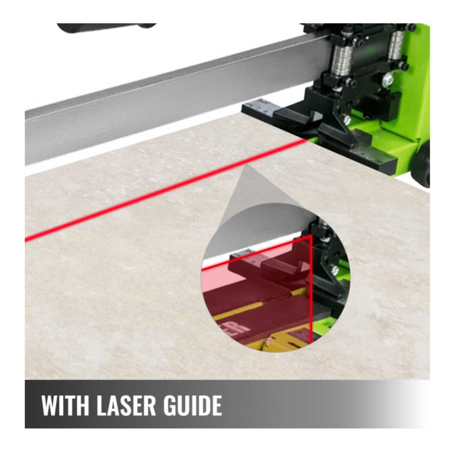 VEVOR 80cm 100cm 120 cm Przecinarka Maszynka Do Cięcia Płytek z Laser