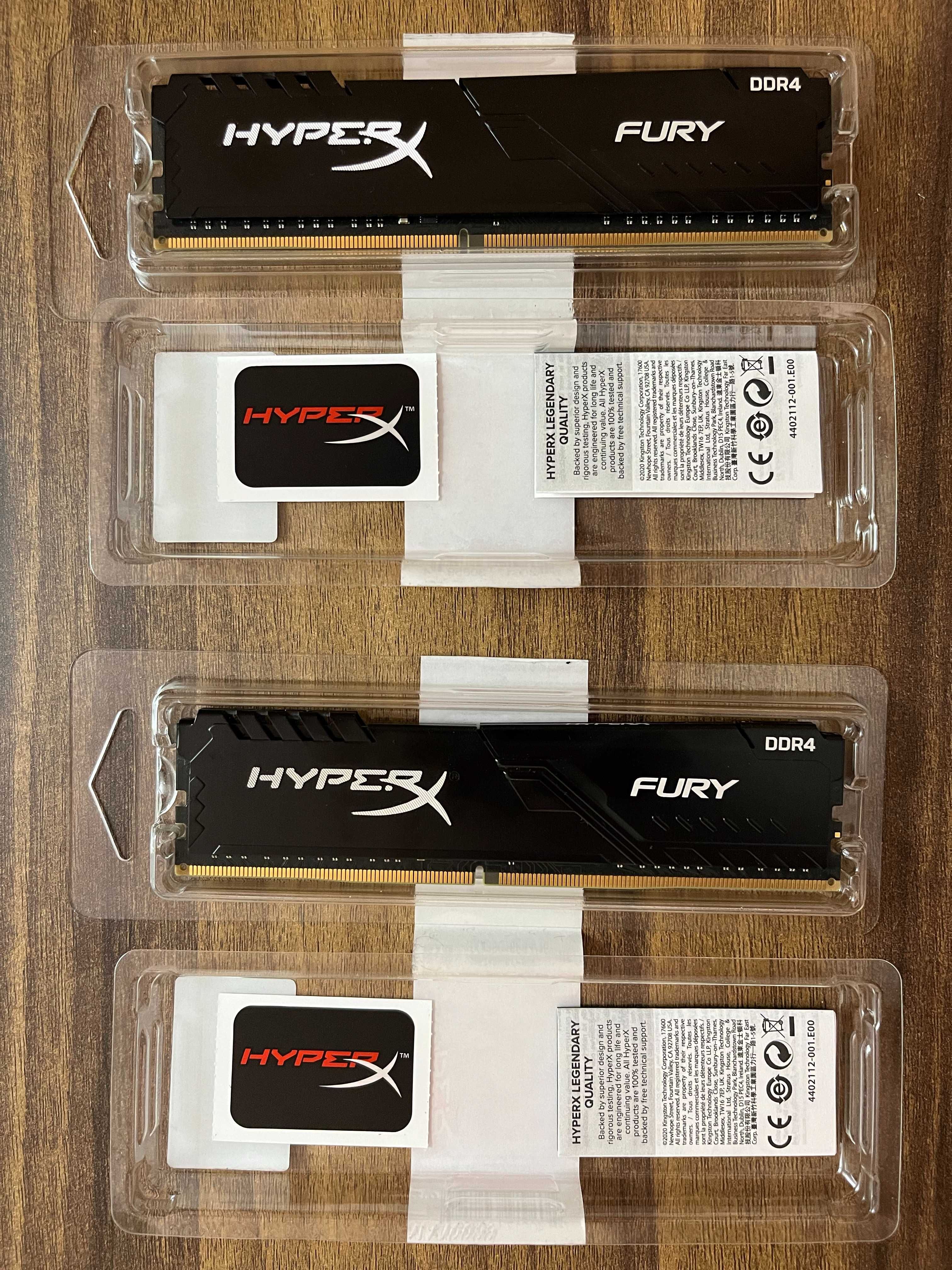 Оперативная память HyperX 32Gb DDR4-3600Mhz, PC4-28800 Fury Black