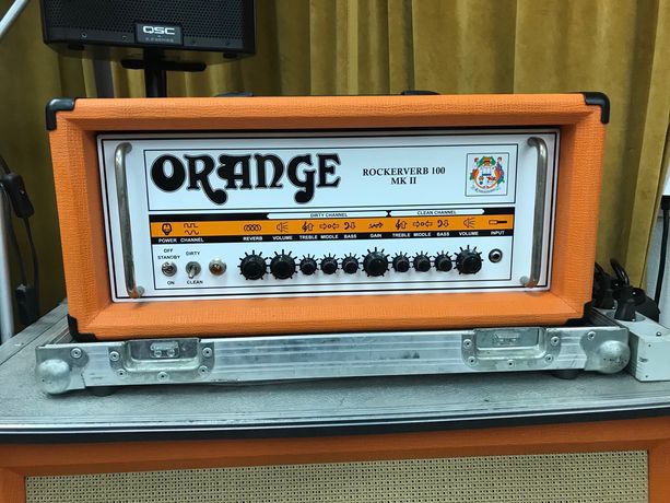 Orange Rockerverb 100H MKII + PPC412AD Zestaw - Piec, Kolumna i casy