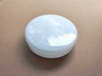 Candeeiro luminaria / plafon vidro branco opalino IKEA