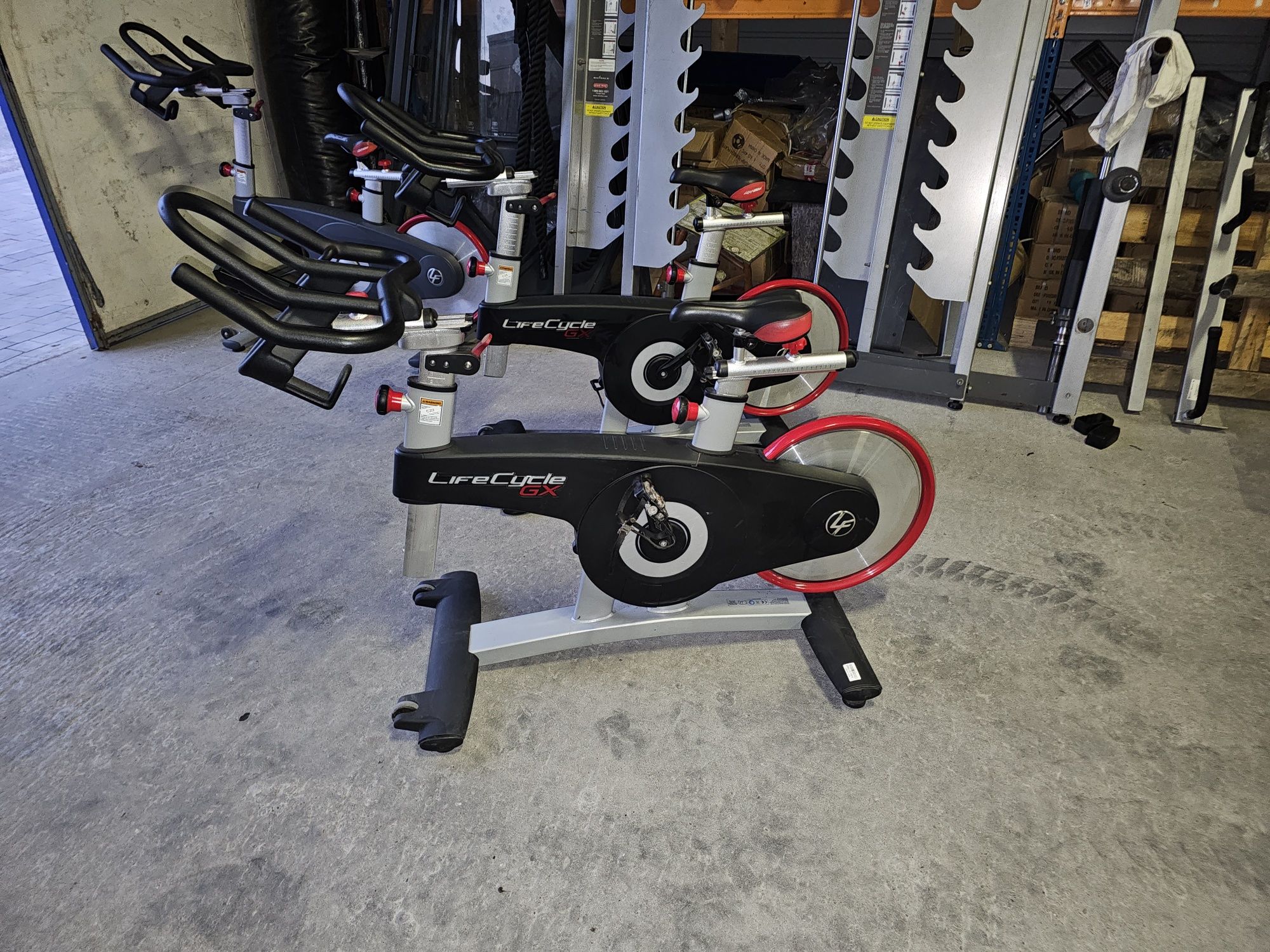 Rower spiningowy Life Fitness GX czarny jak ic7