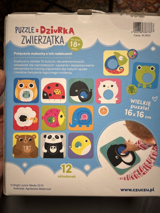 Puzzle z dziurką Czu Czu