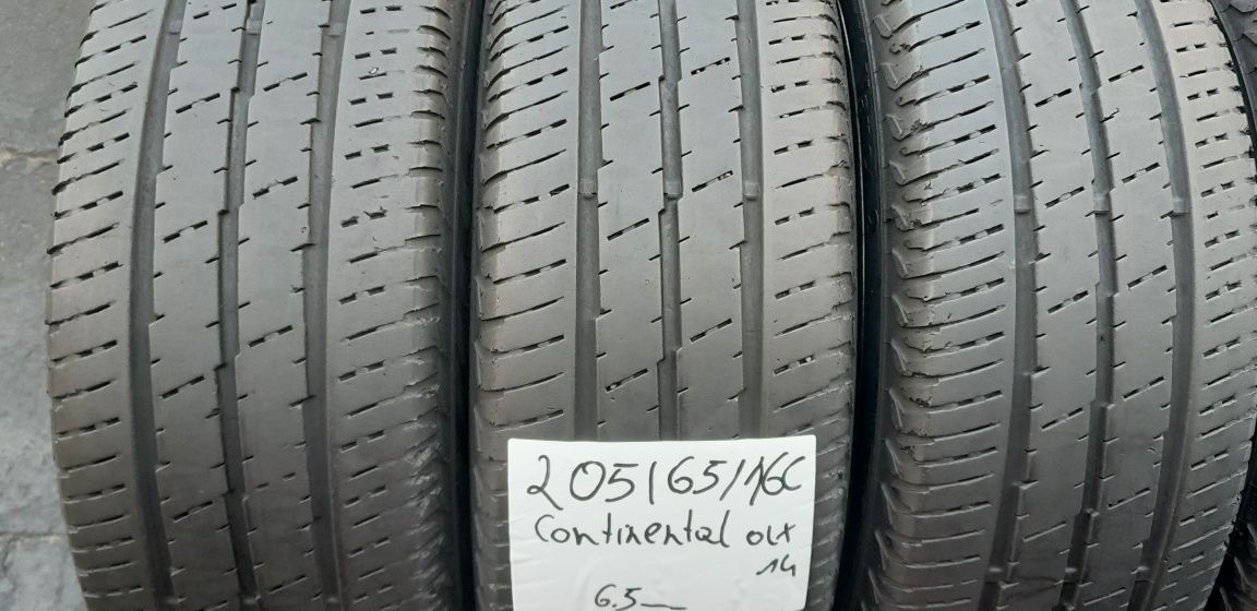 Opony Letnie 205÷65÷16C÷CONTINENTAL.95 zł szt.Montaż.Wysyłka.GWARANCJ
