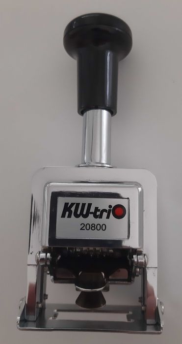 Numerador Sequencial Metálico 8 Dígitos Kw-Trio