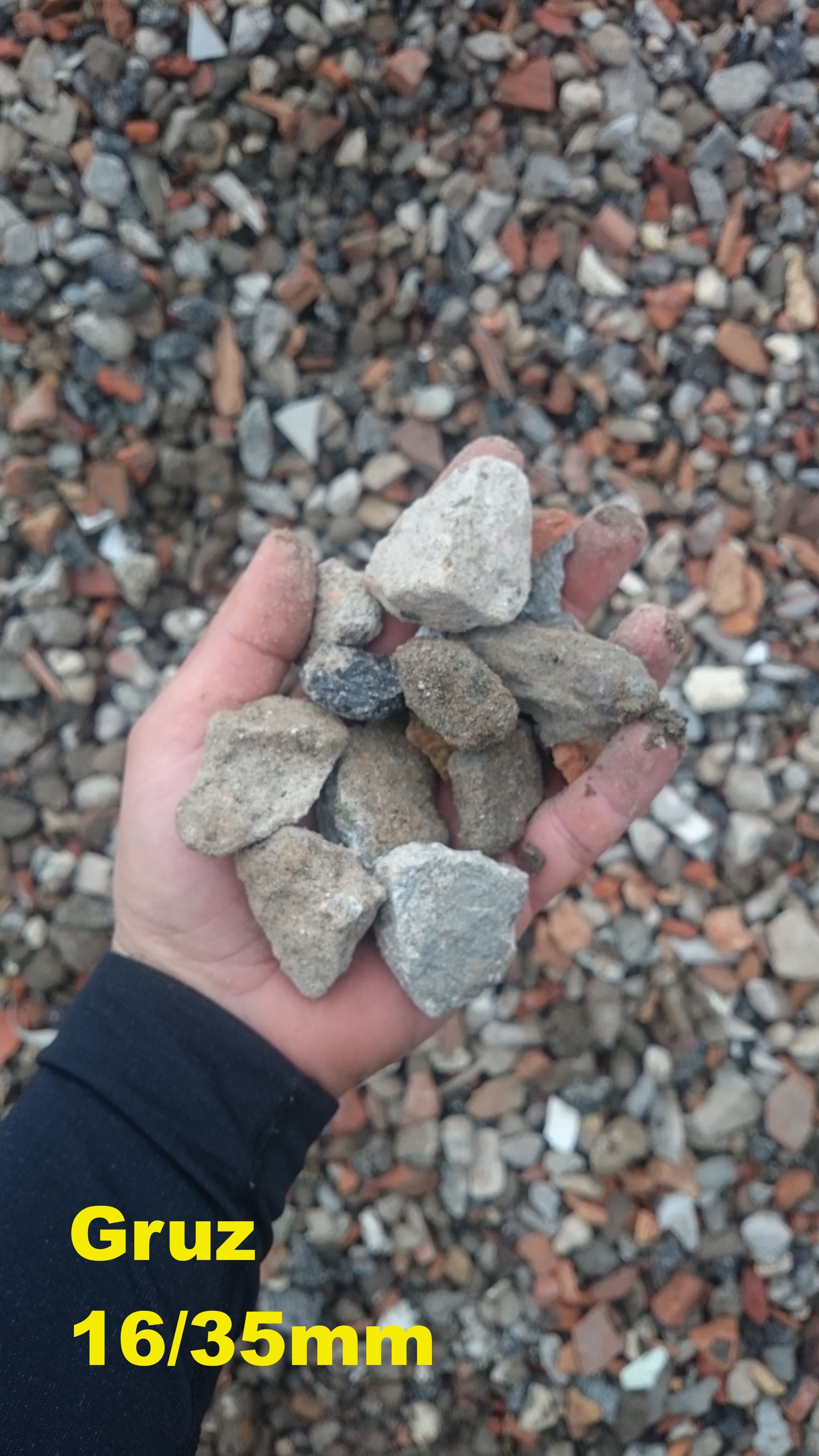 grys granitowy bazaltowy  tłuczeń kamień  gruz sortowany Poznań