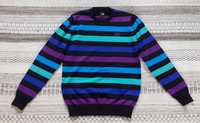 Sweter w paski S M