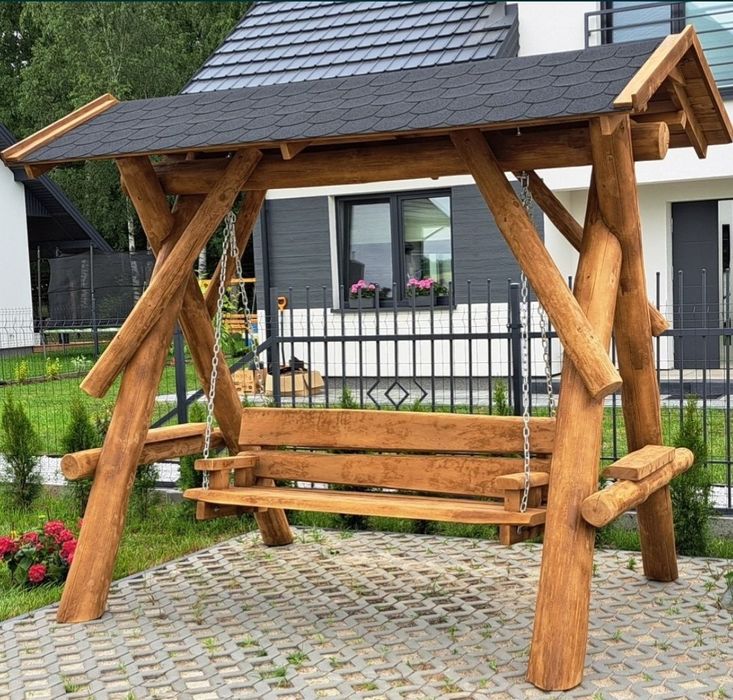 Huśtawka ogrodowa.