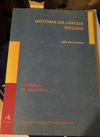 Historia da Lingua Inglesa - cadernos de anglistica