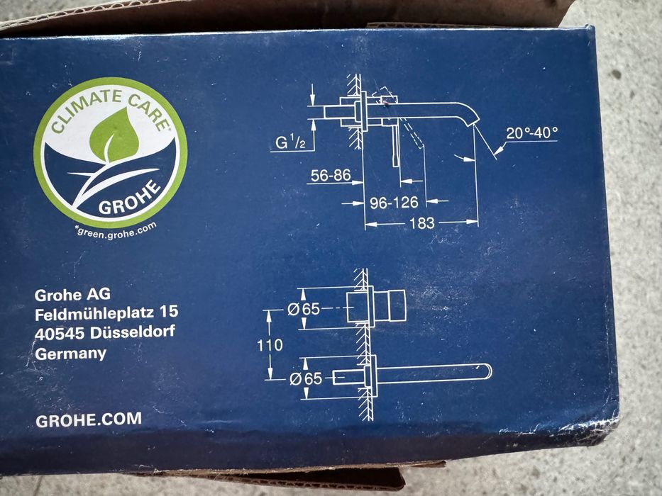 Змішувач прихованого монтажу для раковини Grohe Essence NEw