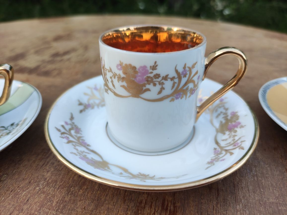 Filiżanka / filiżanki porcelana zestaw kawowy espresso