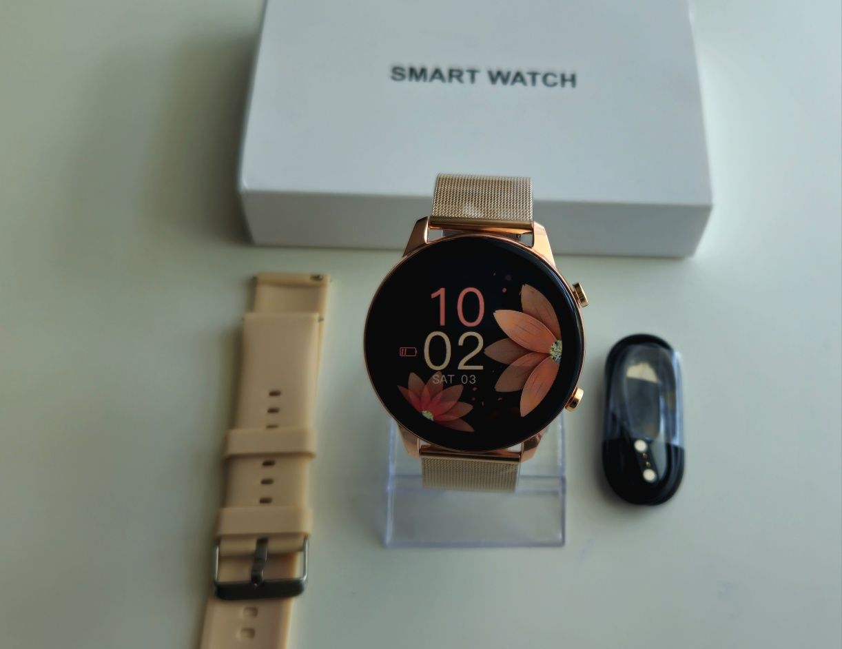 Styl , Funkcjonalność i Elegancja - Smartwatch Damski Zegarek