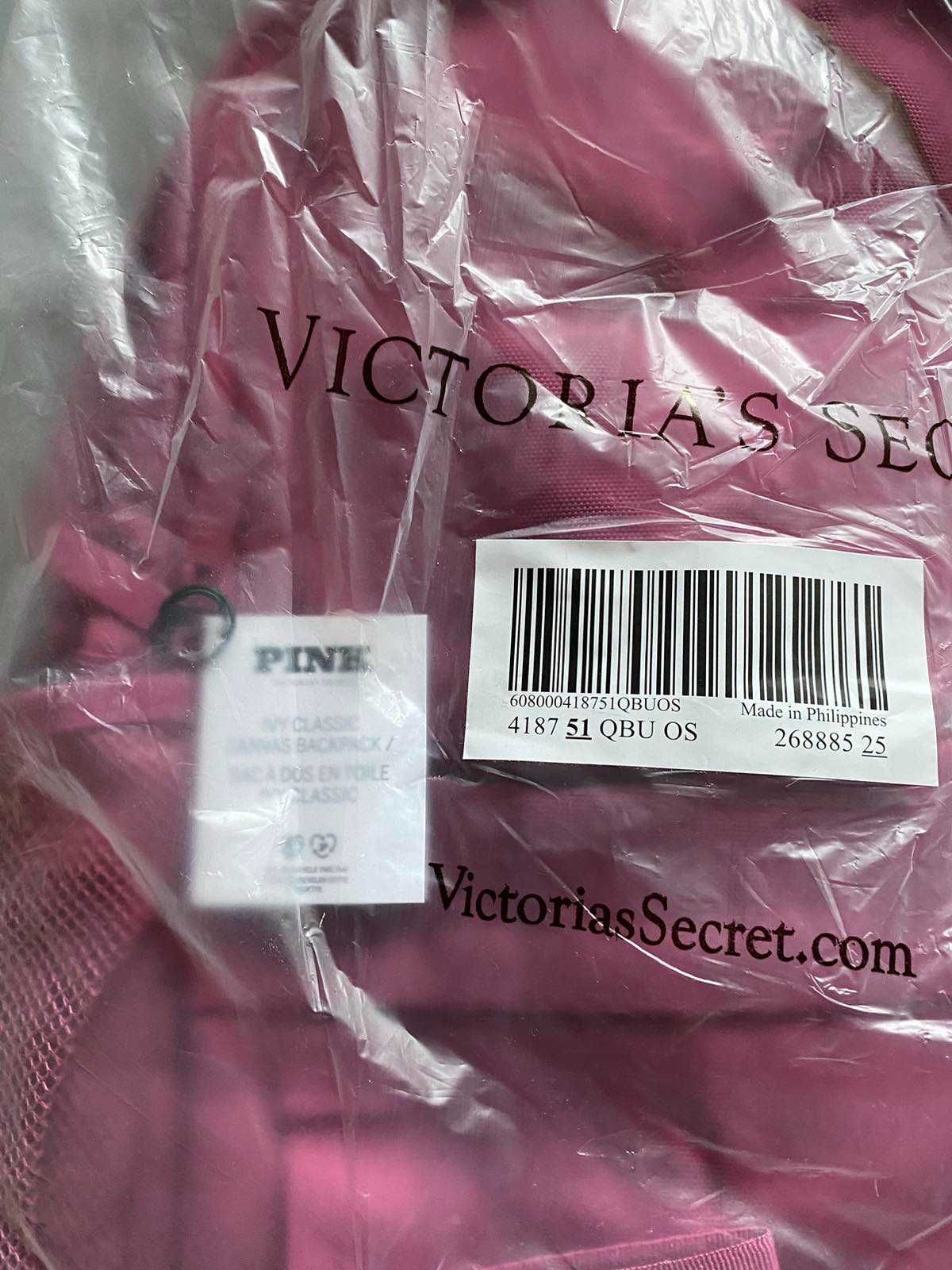 Рюкзак Pink від Victoria's Secret Ivy Classic Canvas Backpack Рожевий