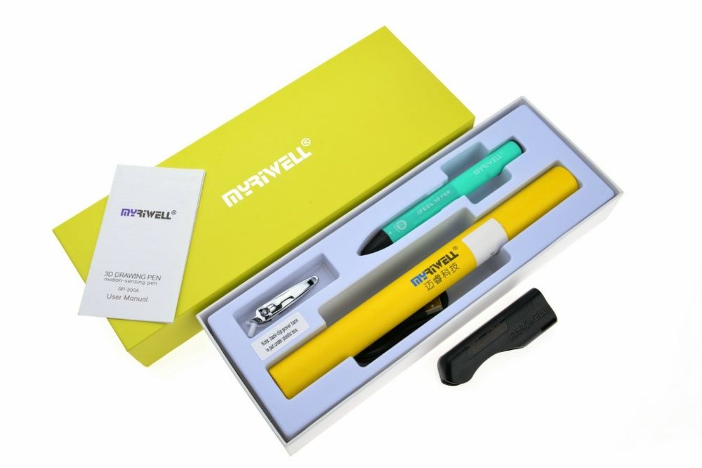 3D-ручка MYRIWELL RP-300A Green (PCL) Официально в Украине! Оригинал!