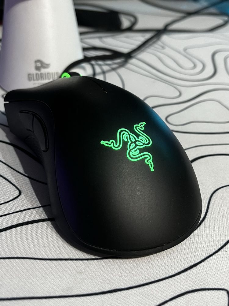 Razer Deathadder essentials + mouse bunge Glorious