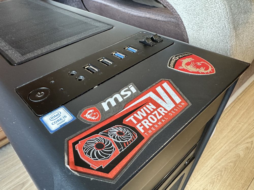 Komputer stacjonarny PC - GeForce GTX 1060 / Intel i5 6600k / 8GB RAM