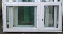 Okno okna PCV białe, białe/mahoń 175x90,58x122,62x121,80x135,