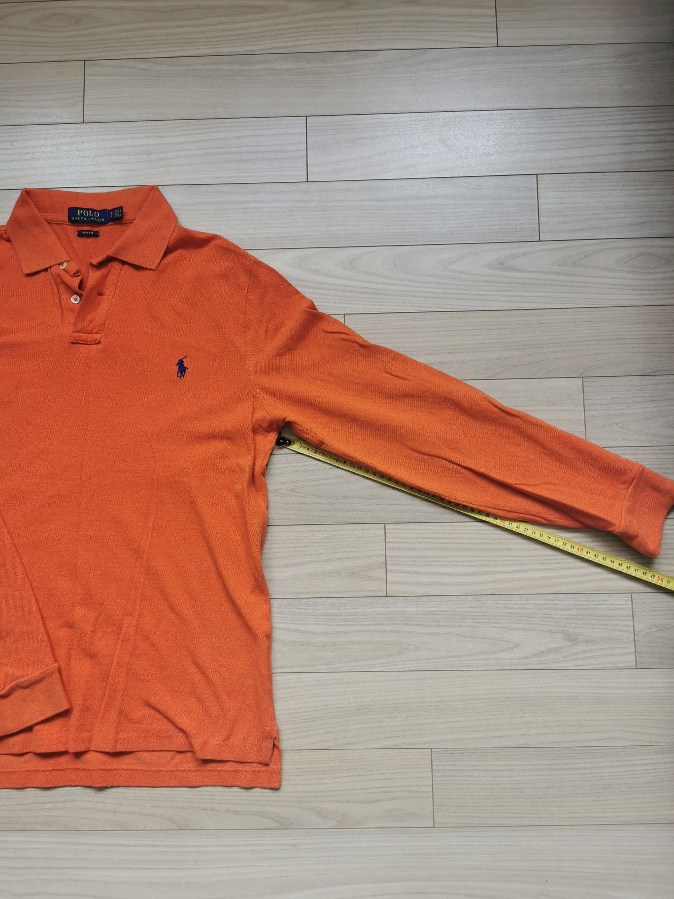 Koszulka Bluza Polo długi rękaw Ralph Lauren Slim fit L/XL