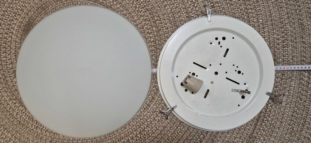 Світильники стельові круглі б/в