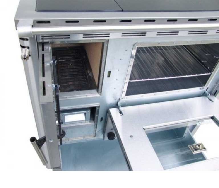 Piec kuchenny kuchnia SENKO SG-90 - inox PRAWA
