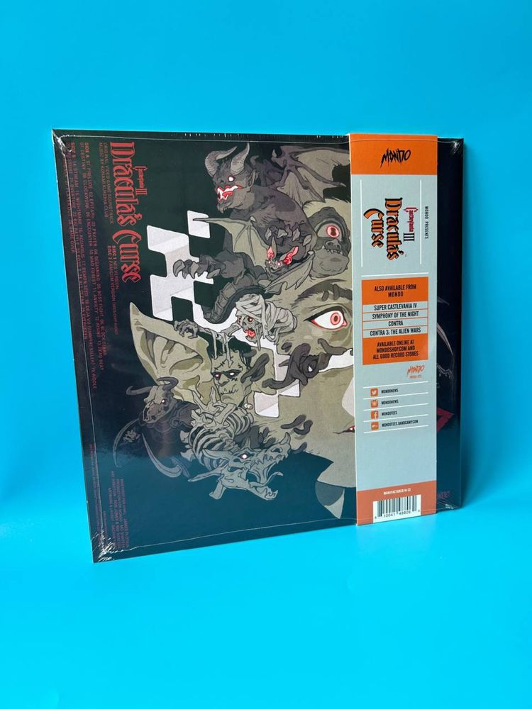 Castlevania III: Dracula's Curse – Original Video Game Soundtrack 2XLP