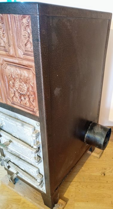 Piec kaflowy koza płyta kocioł