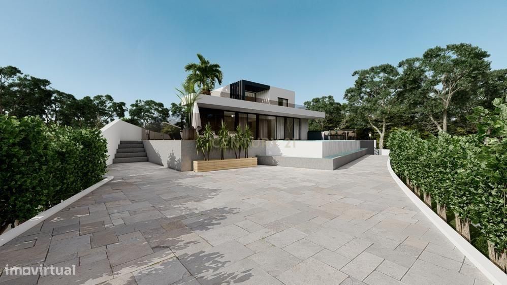 Terreno com projecto aprovado para Moradia isolada na Quinta do Rogel