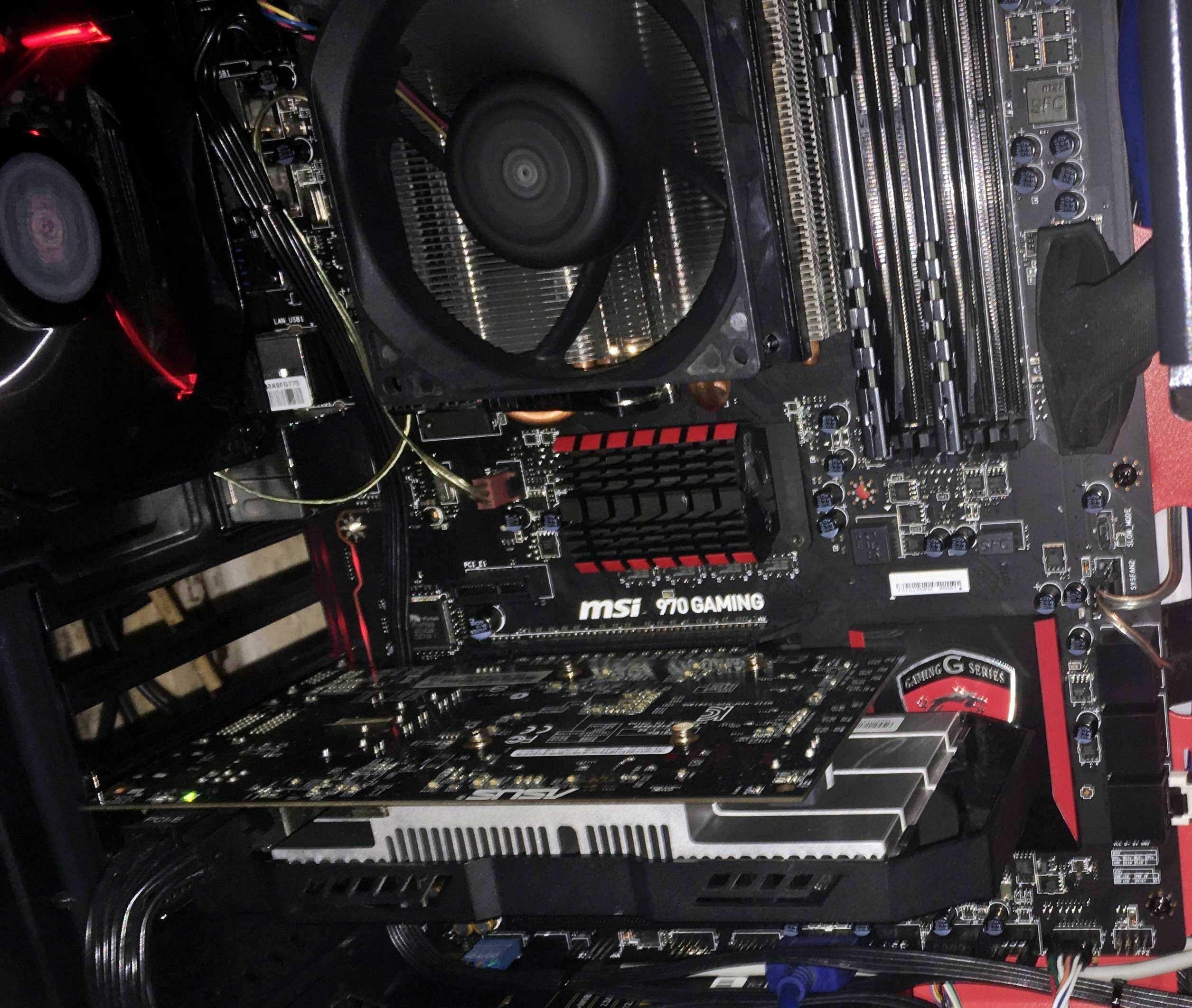 AMD FX-6300 (6Cores) MSI 970 Gaming (MS-7693) avariada