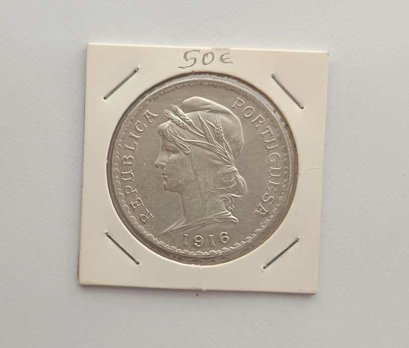 Moeda de prata 1 escudo