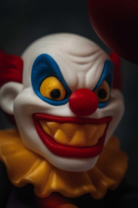 Figurka Mroczny Klaun - Idealna Ozdoba na Halloween!