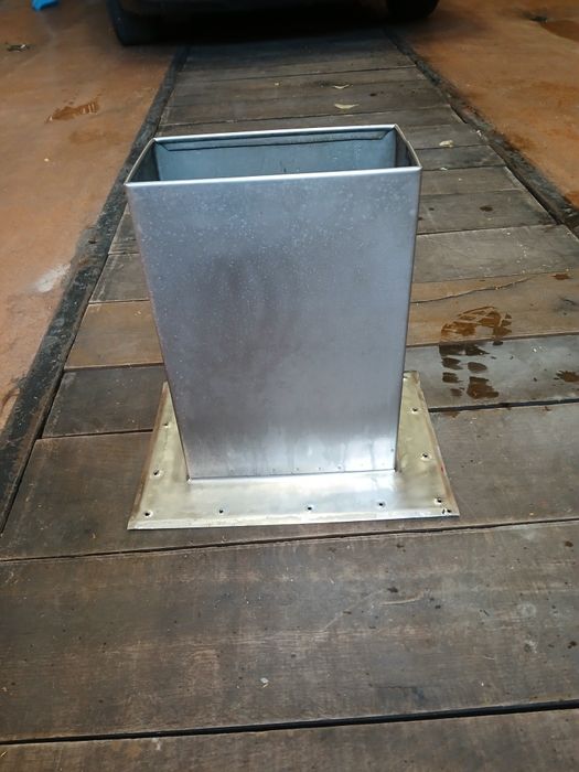 Komin ze stali kwanoodpornej