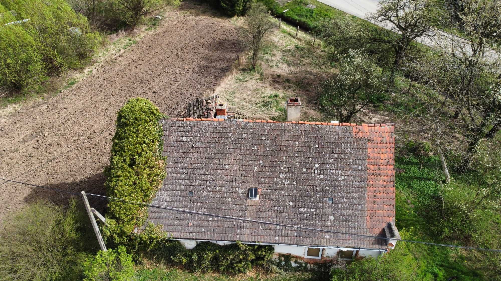 Ogród przy lesie 1628m2