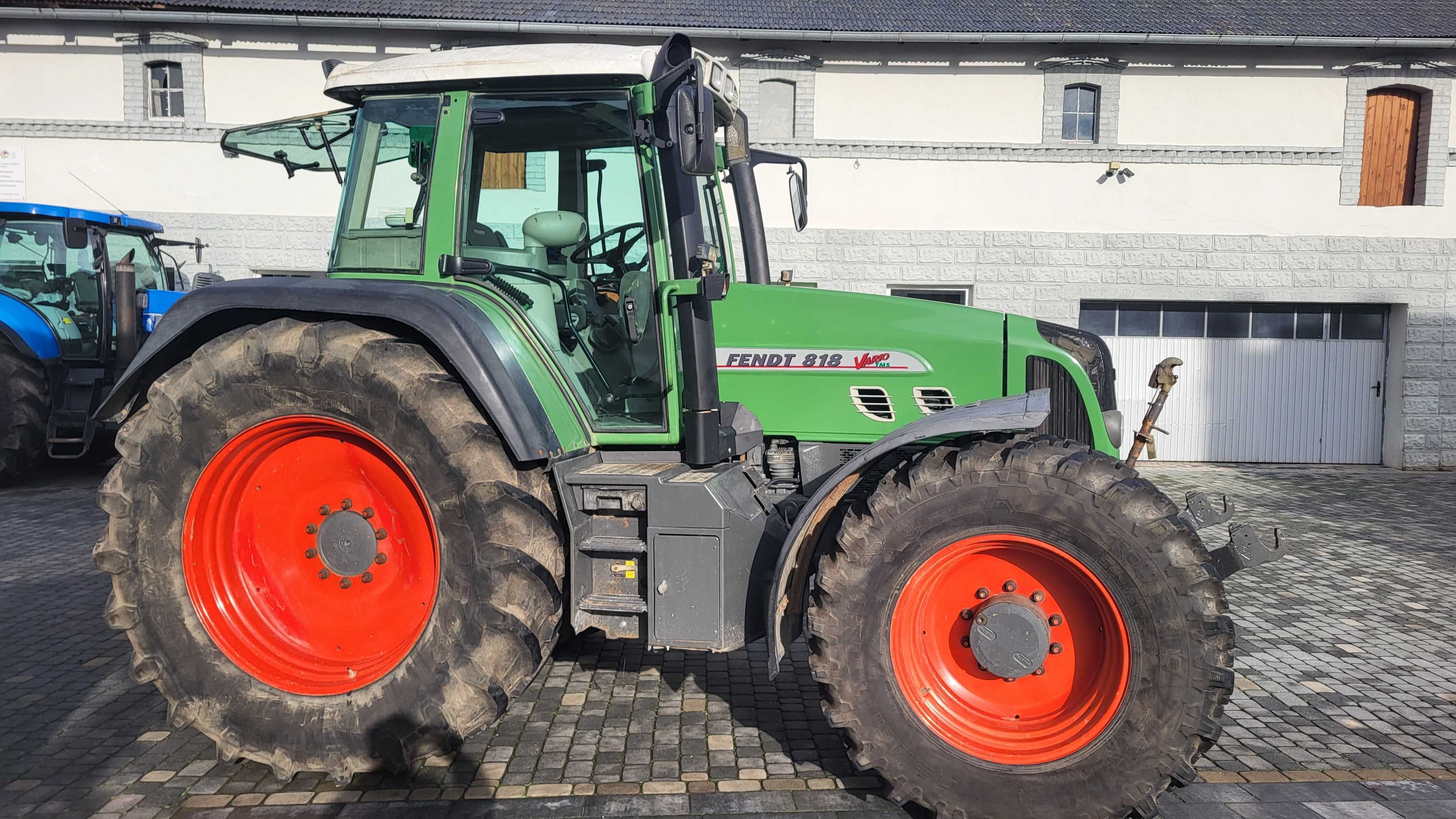 Ciągnik Fendt 818 vario TMS