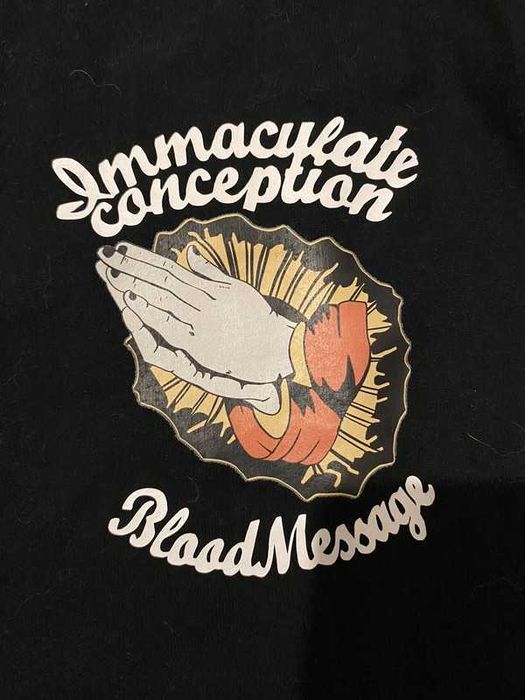 Bluza affliction youngguns blood message Maria r.L czarny skull church