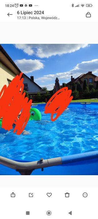 Sprzedam basen .