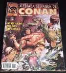 Livro A Espada Selvagem de Conan o Bárbaro Marvel Abril 1995
