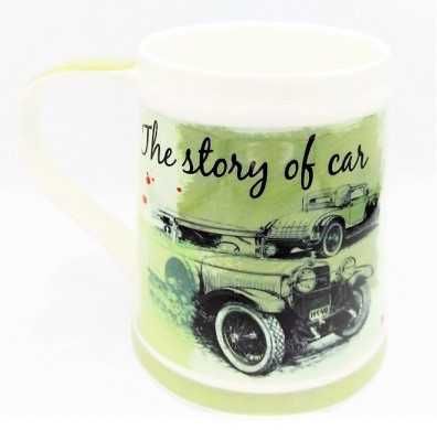 WYPRZEDAŻ !-50% Kufel porcelana angielska seria The story of carBB-154