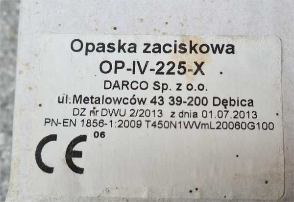 Opaska zaciskowa DARCO OPIV 225