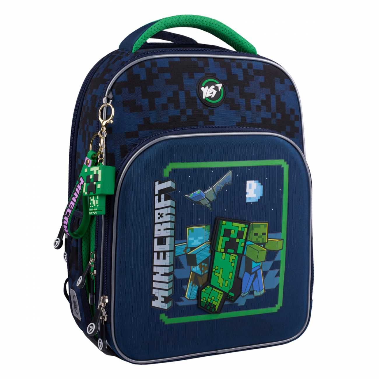 Рюкзак шкільний каркасний YES Minecraft Alpha S-78 559869