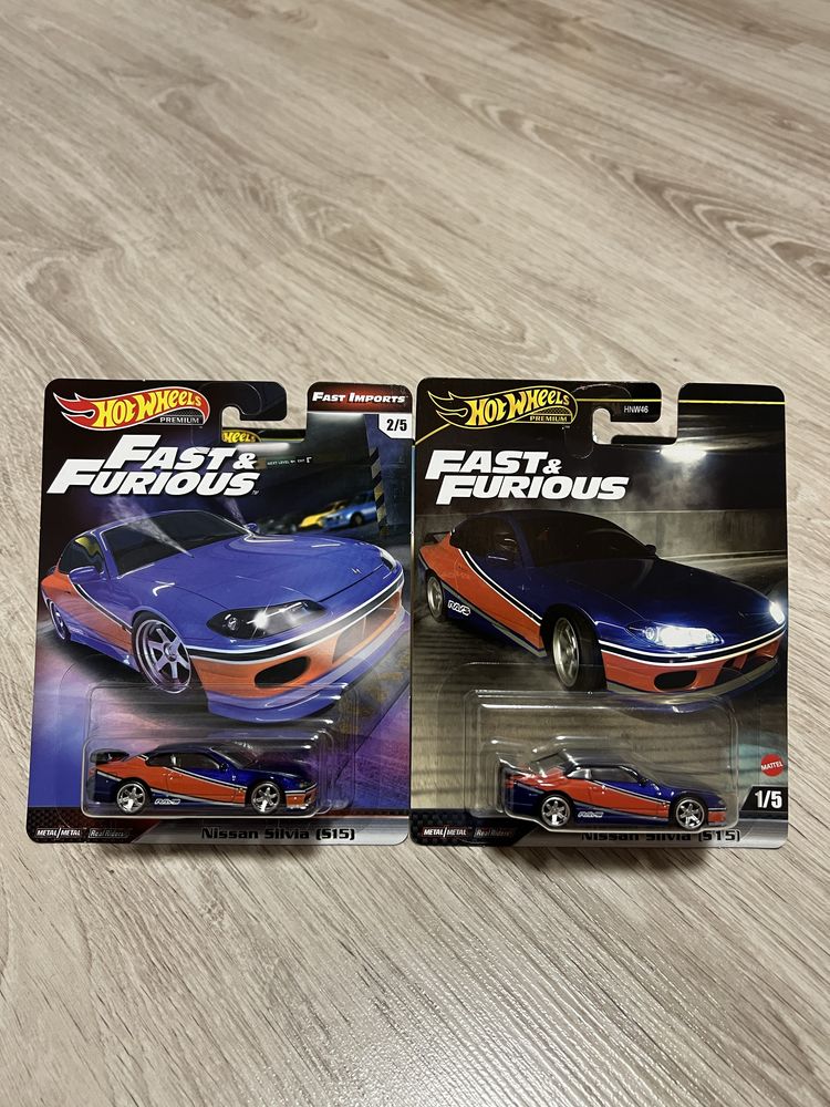 Hot Wheels Premium Fast & Furious Nissan Silvia S15 (Mona Lisa) 2x