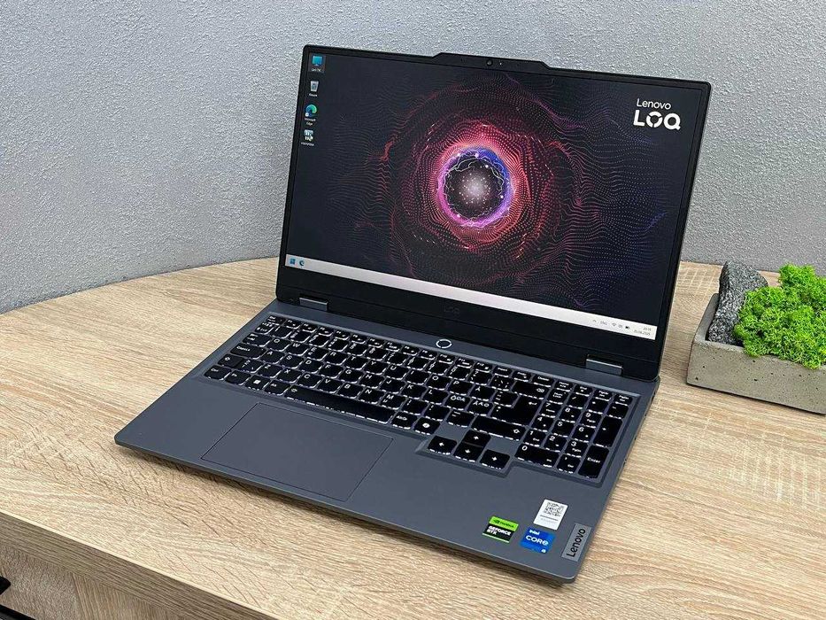Ноутбук Lenovo LOQ 15.6`IPSFHD144Hz i5-12450hx/RTX4050/24DDR5/512SSD