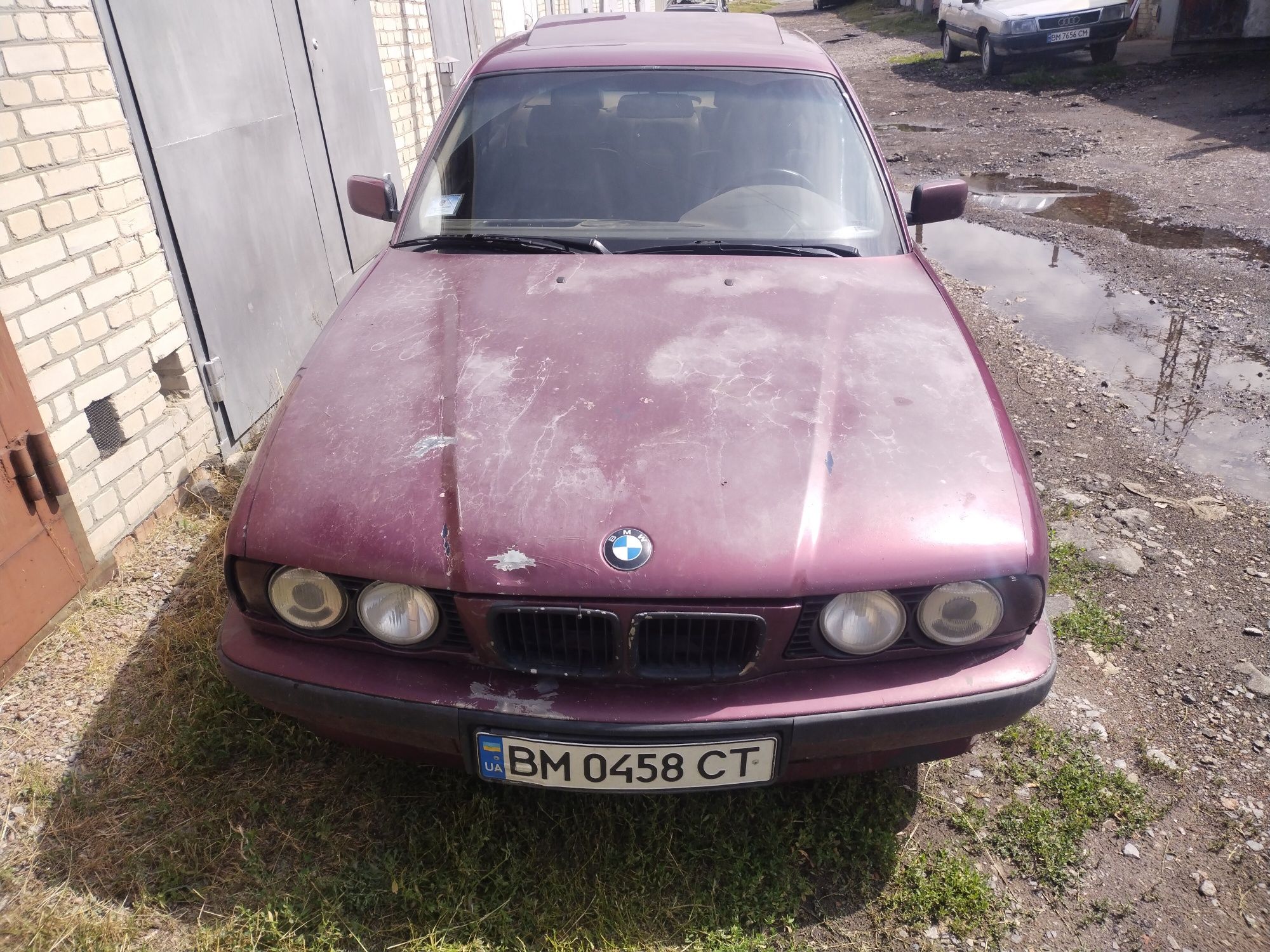 Разбираю БМВ е34 520